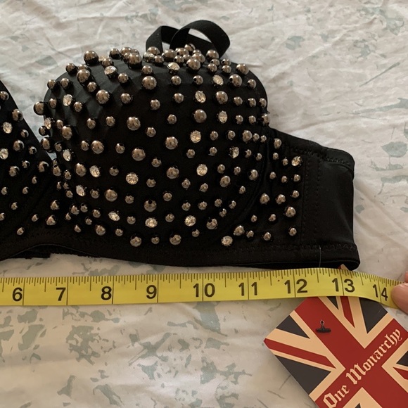 Brand new rhinestone bra top size M free people anthropologie urban outfitters - Picture 5 of 5